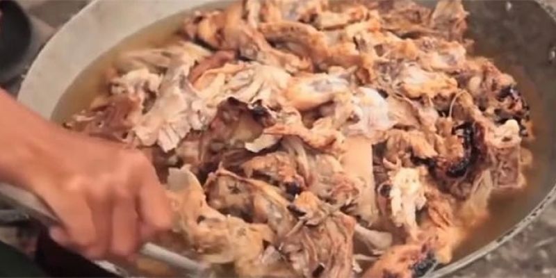 Pagpag is made from leftover food picked from garbage